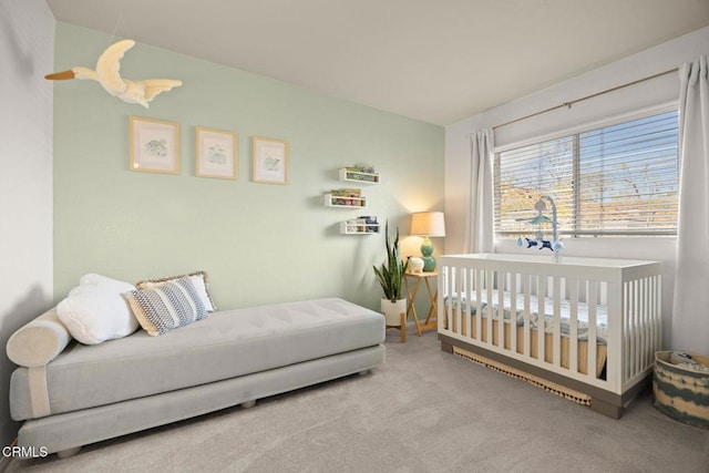 bedroom featuring carpet floors