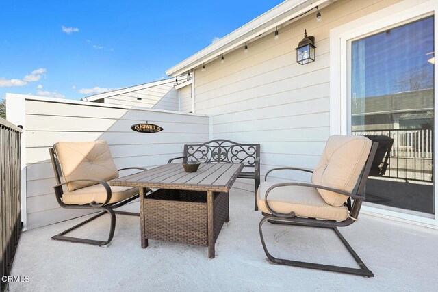 view of patio / terrace with outdoor dining space