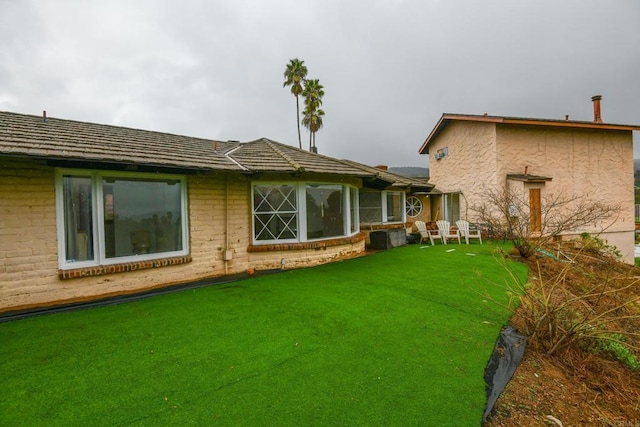 view of rear view of property