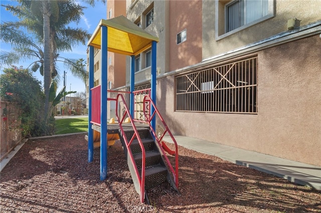 view of community playground