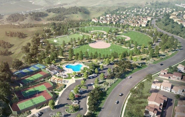 bird's eye view