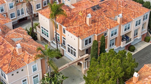 birds eye view of property featuring a residential view