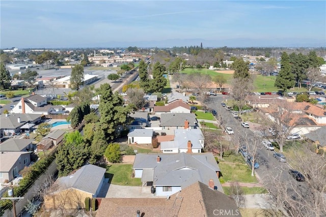 birds eye view of property featuring a residential view