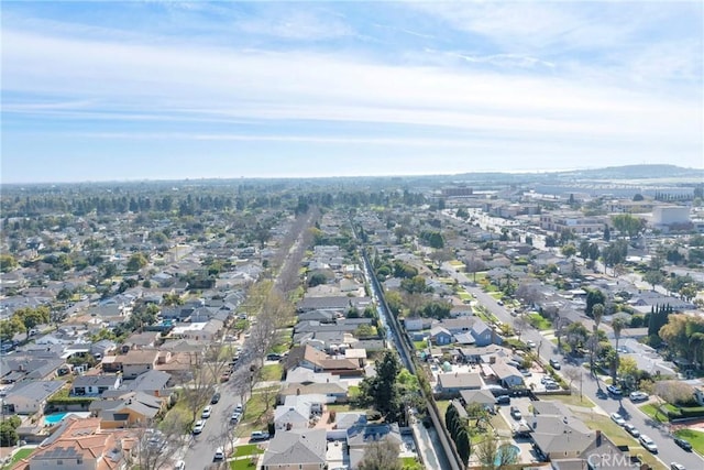 birds eye view of property featuring a residential view