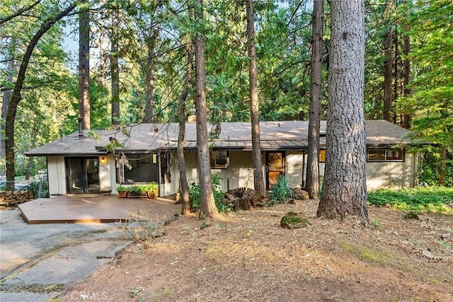 exterior space with a patio