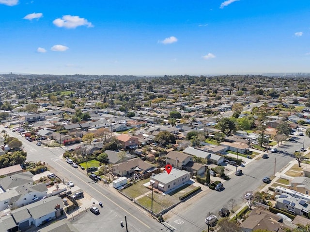 birds eye view of property featuring a residential view