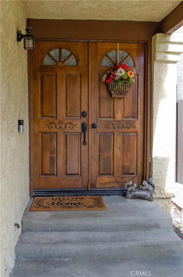 view of property entrance