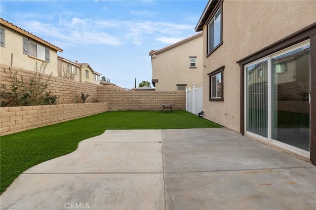 view of patio / terrace featuring a fenced backyard