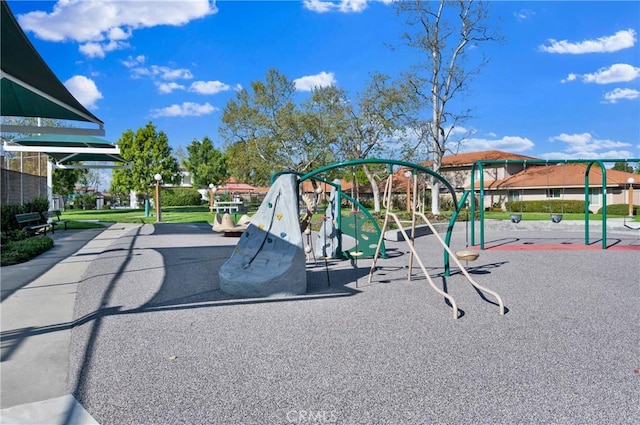 view of communal playground