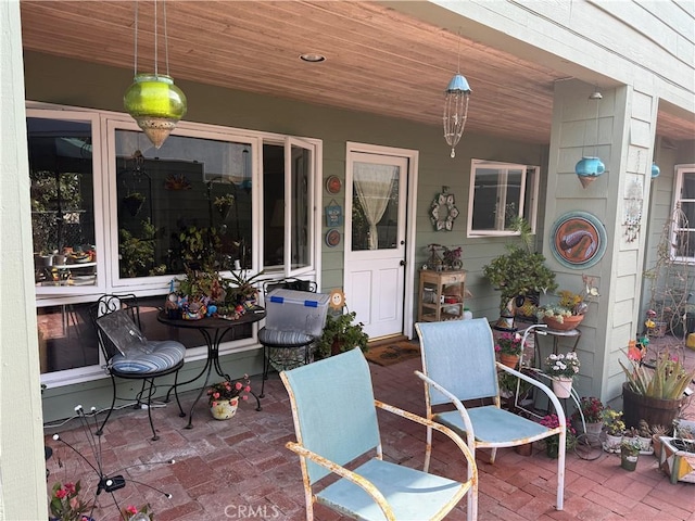 view of patio