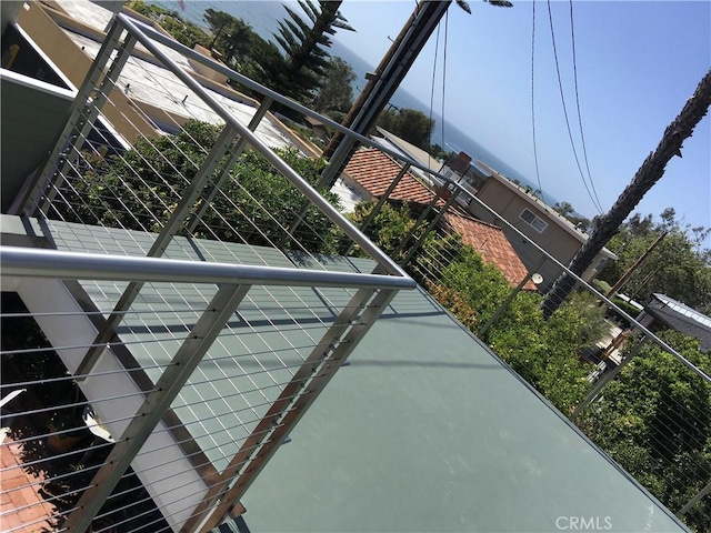 view of tennis court