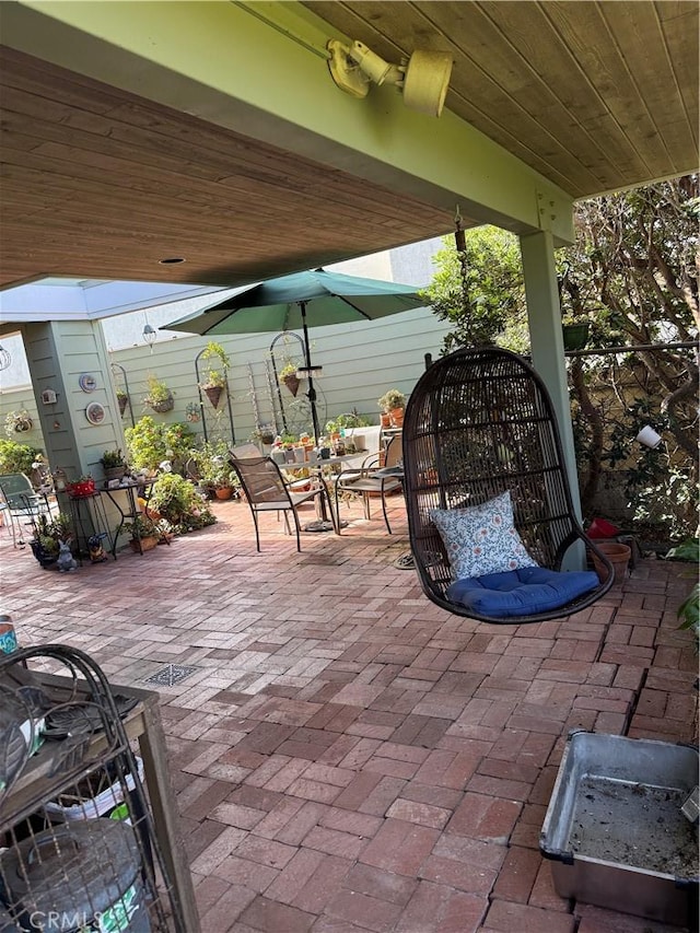 view of patio / terrace