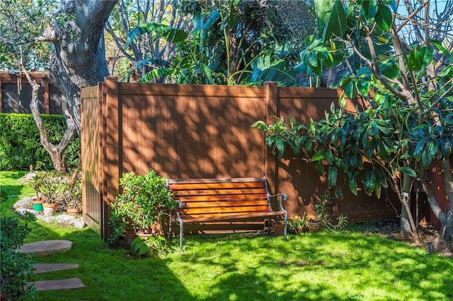 view of outdoor structure featuring fence