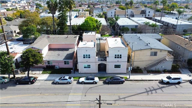 birds eye view of property featuring a residential view