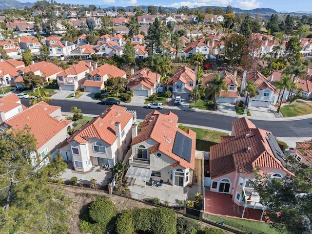 birds eye view of property featuring a residential view