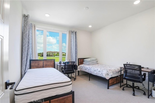 16289 Dawn Way Unit 204, Tustin, CA 92782 - bedroom with carpet floors and recessed lighting