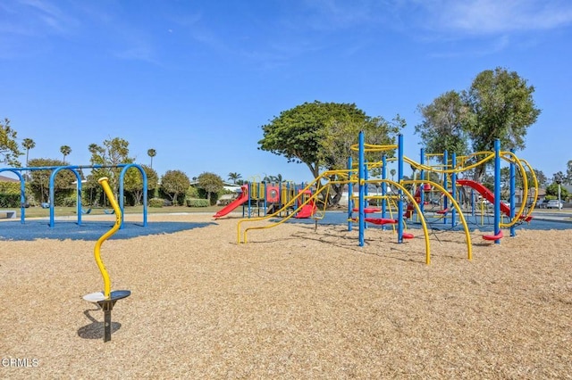 view of community playground