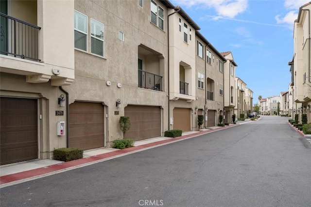 exterior space with a residential view