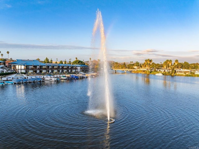 property view of water