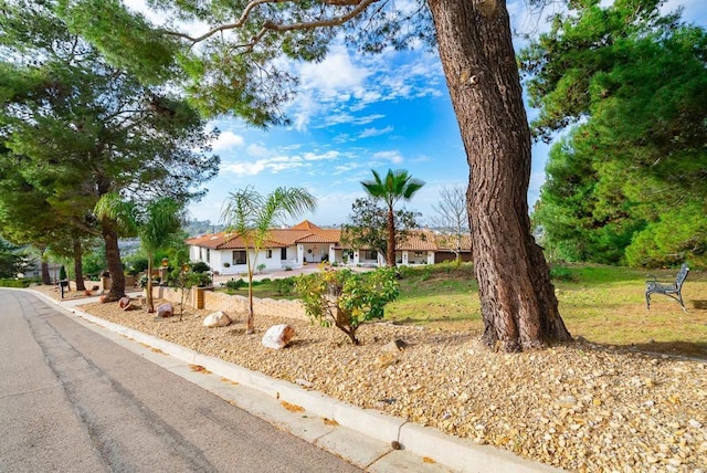 view of ranch-style home