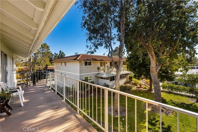660 Avenida Sevilla Unit P, Laguna Woods, CA 92637 - view of wooden deck