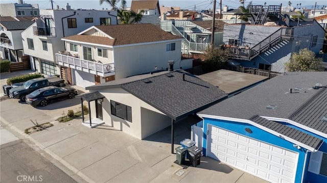 bird's eye view featuring a residential view