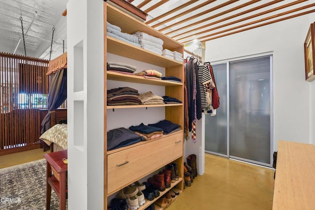 view of spacious closet