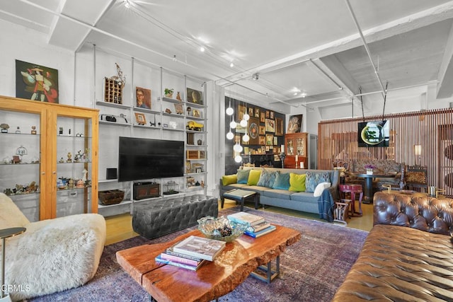 view of living room