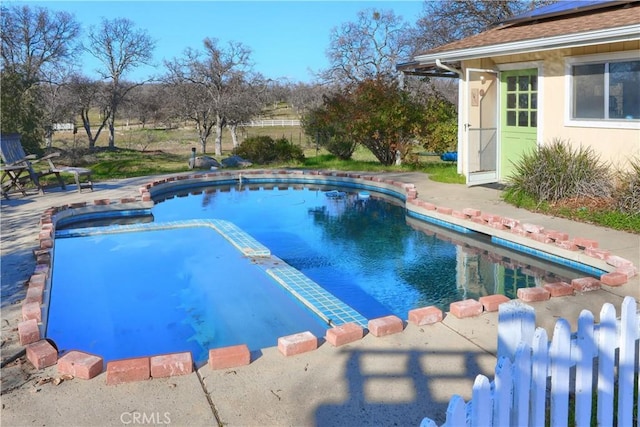 pool featuring a patio