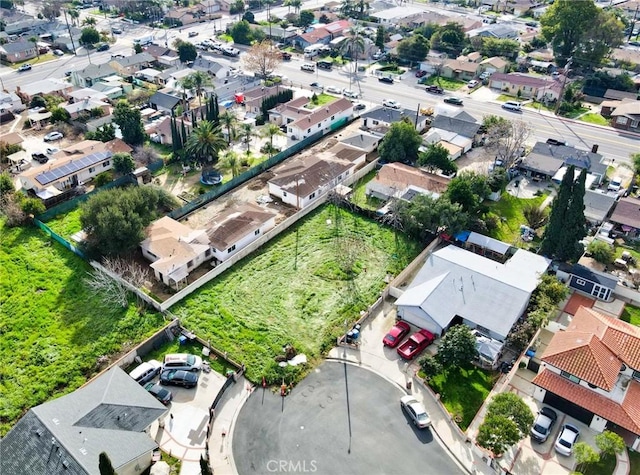 birds eye view of property featuring a residential view