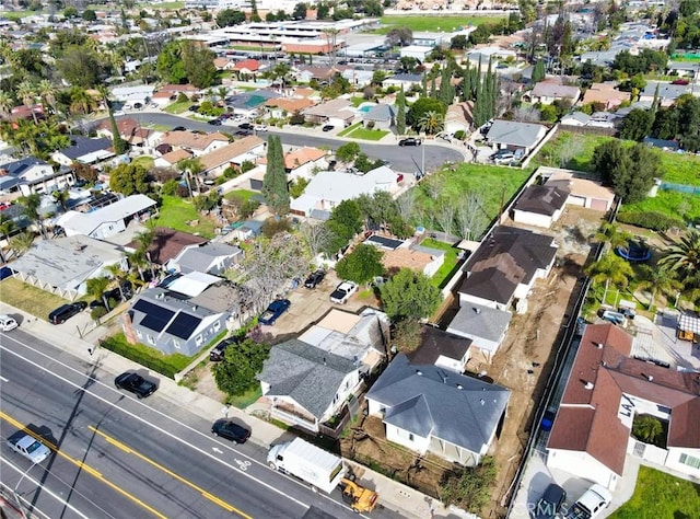 birds eye view of property featuring a residential view