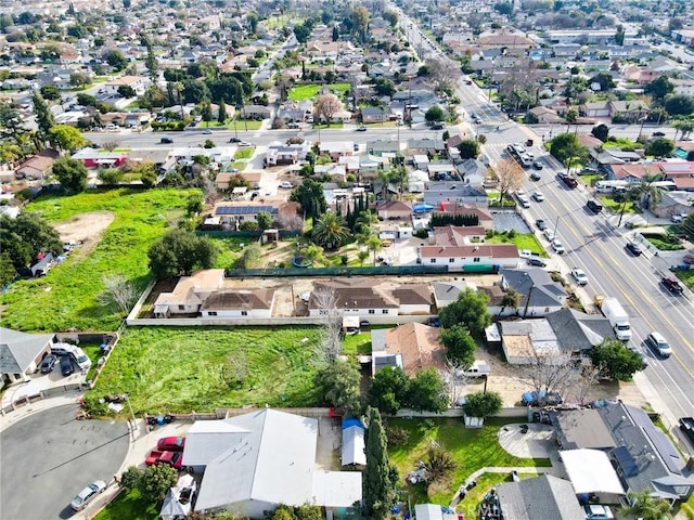 birds eye view of property featuring a residential view