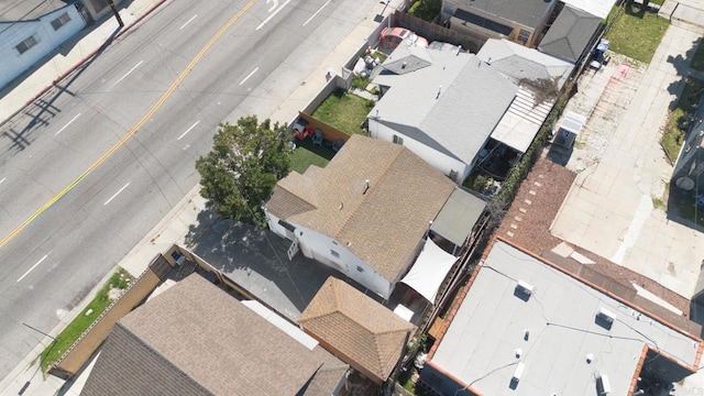 bird's eye view featuring a residential view