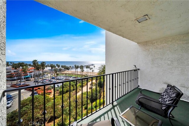 411 Avenida Granada Unit 2B, San Clemente, CA 92672 - balcony featuring a water view