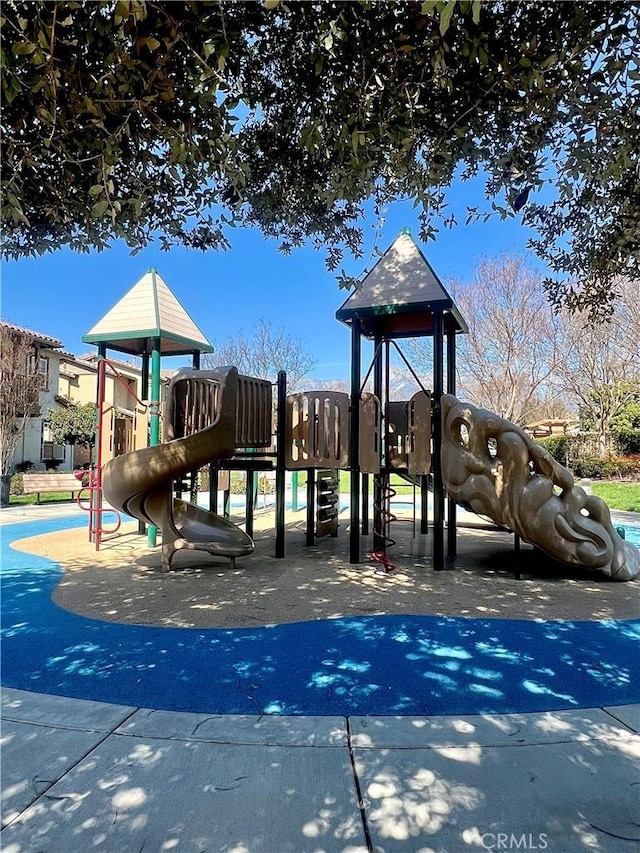 view of communal playground