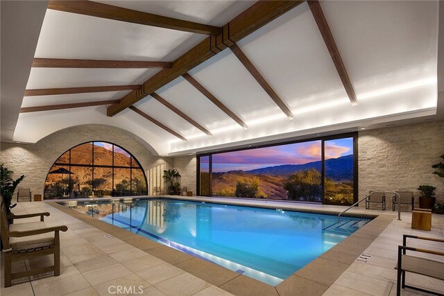 24674 Crestley Dr, Corona, CA 92883 - view of indoor pool