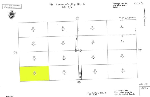 2679 Apache Pass, Pioneertown CA, 92268 land for sale