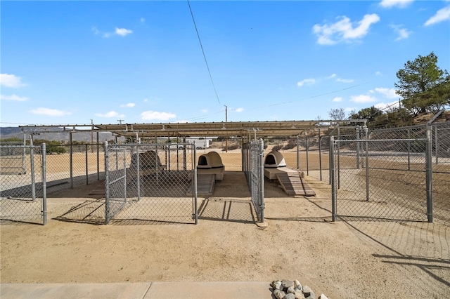39725 Ivan Dr, Anza, CA 92539 - view of horse barn