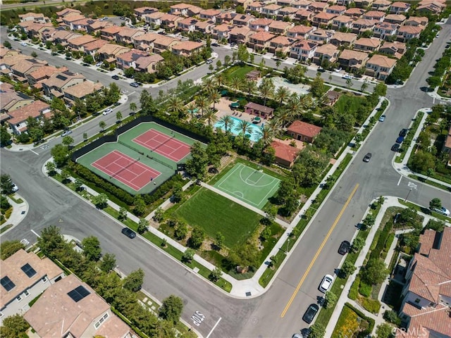 view of property location with nearby suburban area