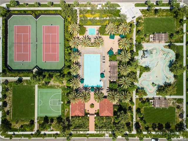 bird's eye view