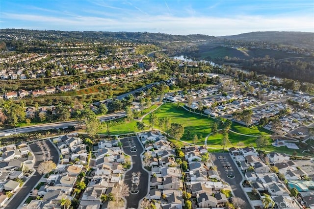 birds eye view of property featuring a residential view