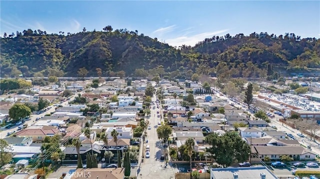 view of mountain feature with a residential view