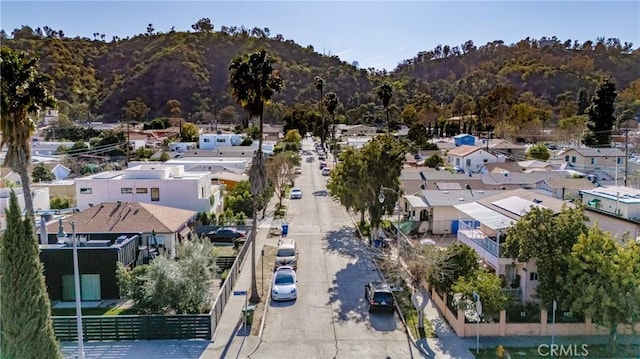 birds eye view of property featuring a residential view