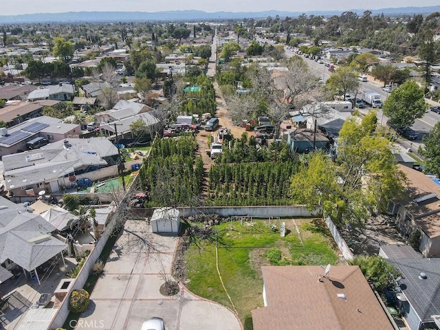 birds eye view of property featuring a residential view