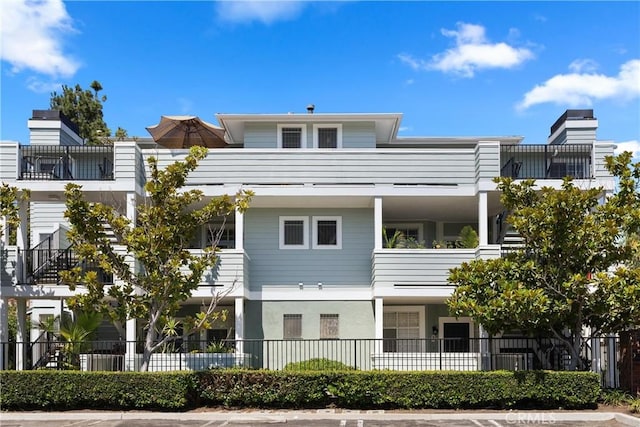 view of townhome / multi-family property