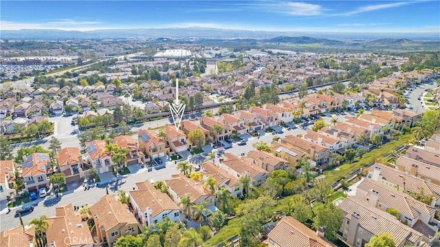 birds eye view of property featuring a residential view