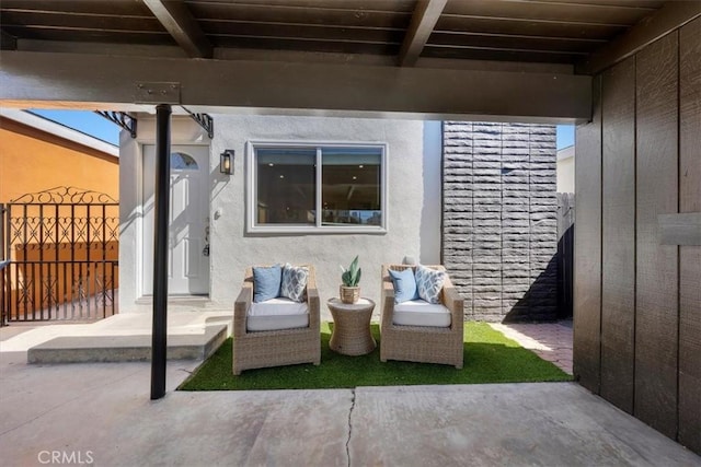 view of patio