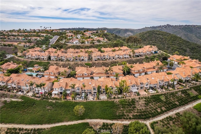 29416 Port Royal Way, Laguna Niguel, CA 92677 - aerial overview of property's location with a mountainous background and nearby suburban area