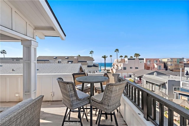 725 Dover Ct, San Diego, CA 92109 - balcony featuring a water view