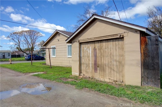 view of side of home